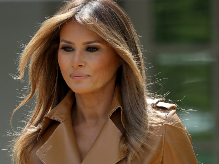 To complete her look, Melania has her own makeup artist, Nicole Bryl, who told US Weekly of Melania