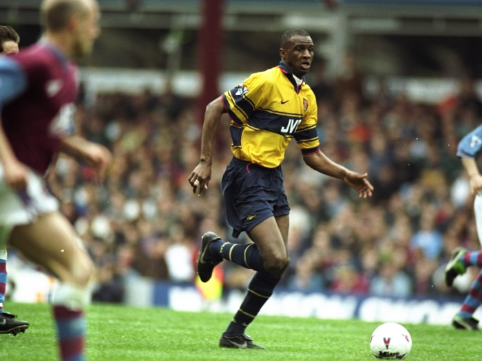 Patrick Vieira was a midfielder for Arsenal.