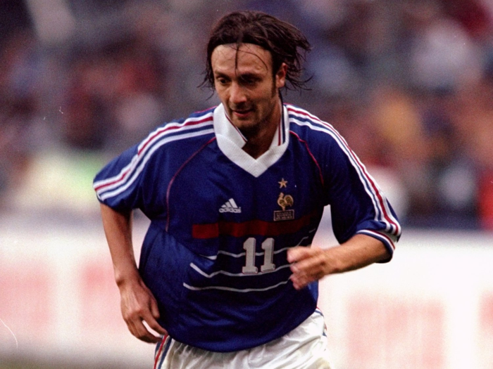 Christophe Dugarry was a forward for Marseille who scored France