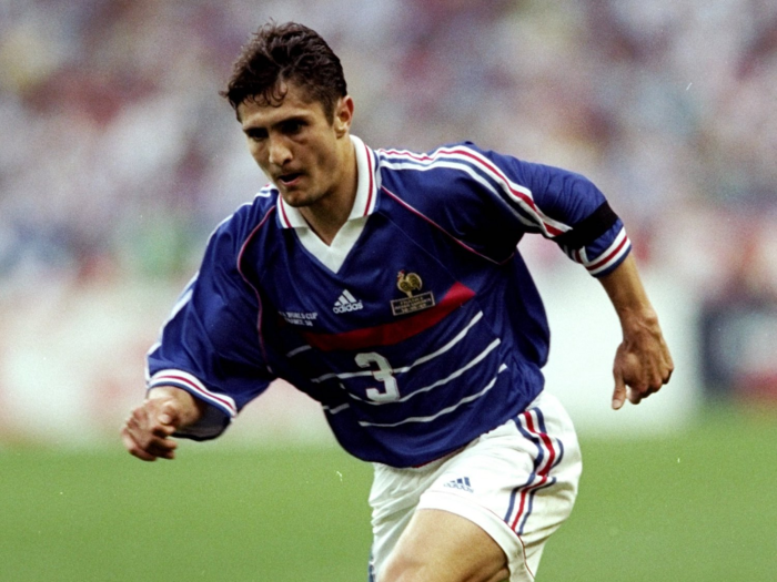 Bixente Lizarazu was a defender for Bayern Munich who scored a goal in France