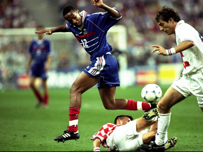 Thierry Henry was a winger for Monaco. He was France