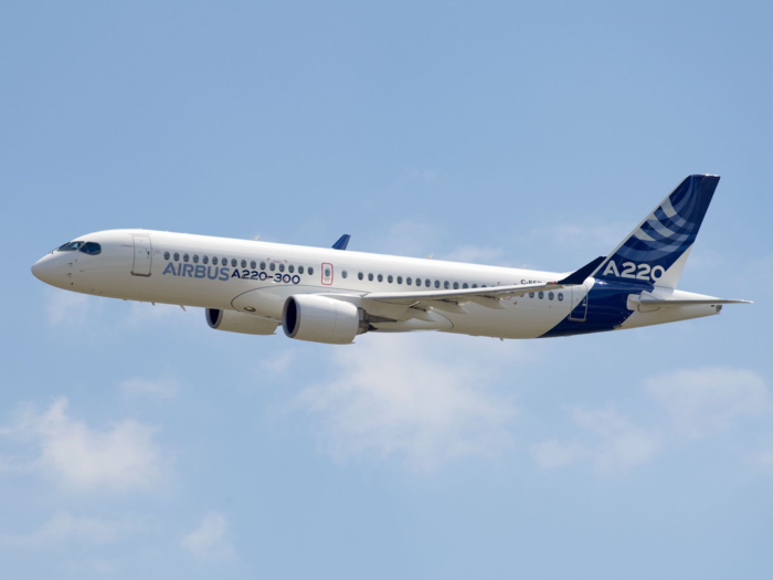 5. The Airbus formerly known as the Bombardier C Series.