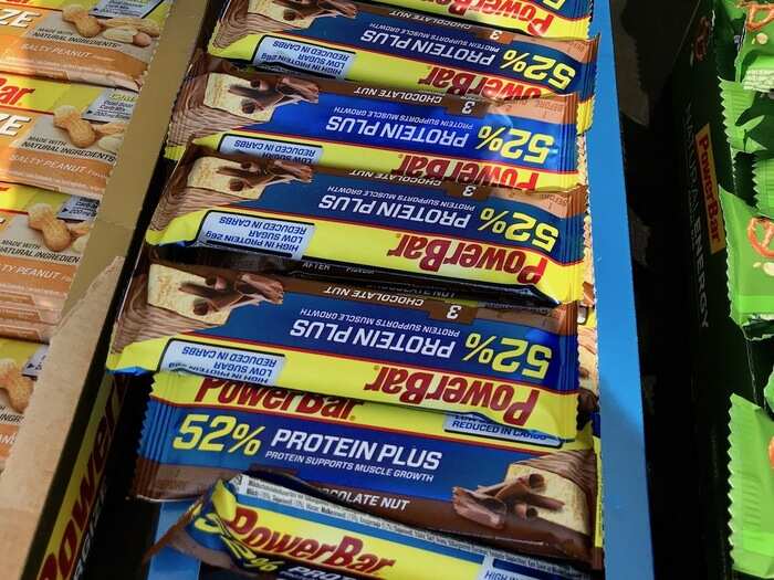 The most popular PowerBar item at the Tour.