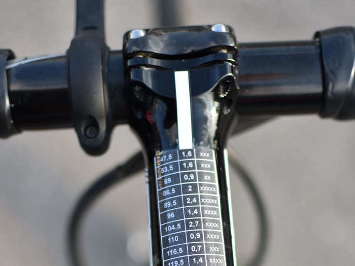 With a glance at this stem, Phinney will know exactly at which kilometer he can expect the next cobbled sector.