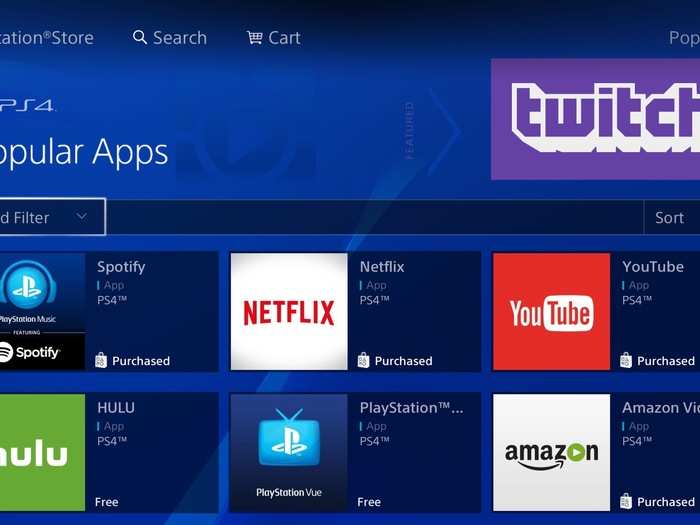 5. The PlayStation 4 has every major streaming service, including Netflix, Hulu, HBO, Spotify, Twitch, Amazon Video, and more. It even has PlayStation Vue, its own over-the-top subscription TV service. In contrast, the Nintendo Switch only has Hulu among its supported streaming offerings right now.