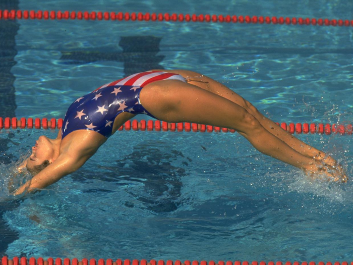 Olympian Dara Torres has won 12 swimming medals for Team USA, including four golds. Like so many of the other exercise pros we