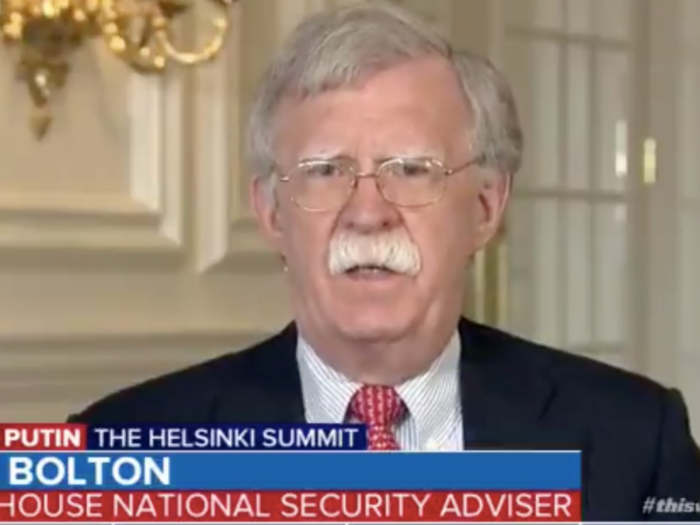 Bolton says Mueller