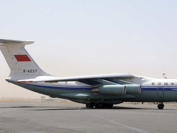 4. IL-76 transport aircraft