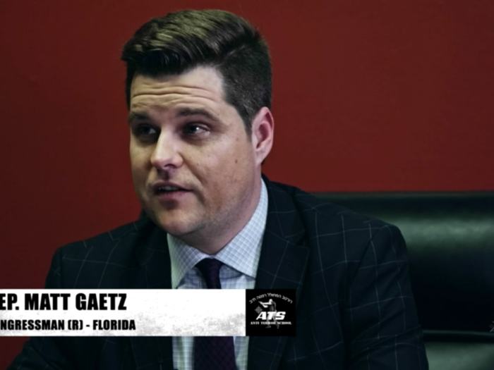 Florida congressman Matt Gaetz