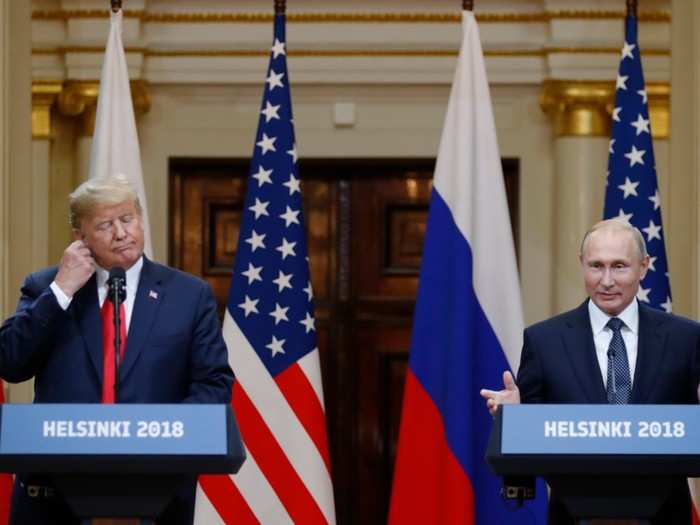 Putin said Trump raised the issue of Russian meddling in the US election in their meeting and he denied any Russian involvement. "Russia never interfered and doesn’t plan to interfere in US domestic politics, including elections," Putin said.