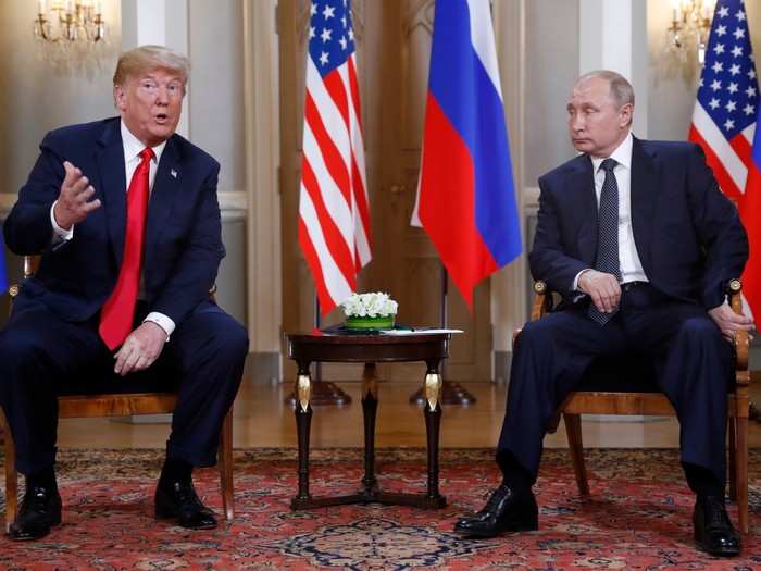 "We have not been getting along very well for the last number of years," Trump said. "...But I think we will have an extraordinary relationship. Getting along with Russia is a good thing, not a bad thing."