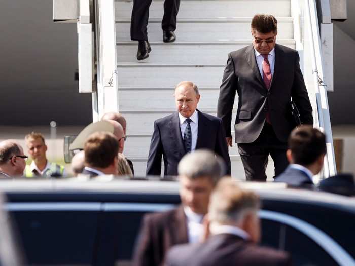 Putin kept Trump waiting nearly an hour as he arrived in Helsinki Monday at 1 p.m. local time, just 10 minutes before the scheduled start.