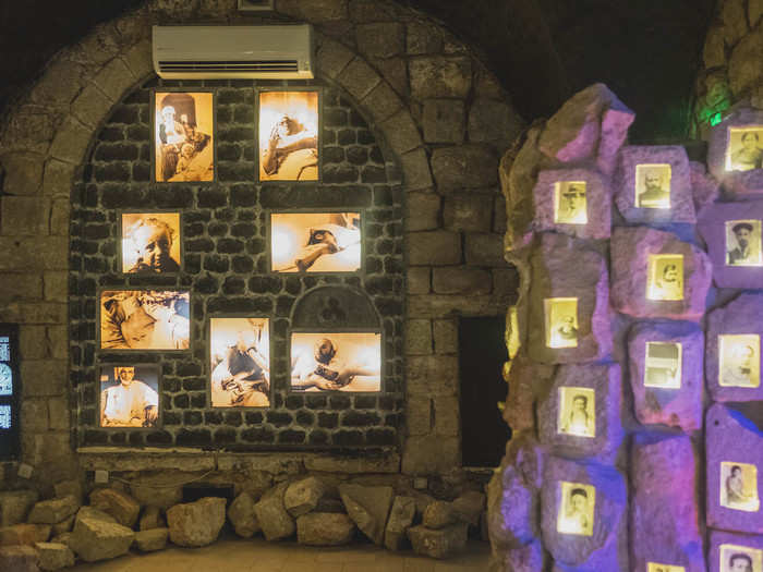 In the basement of Beit Hadassah is the Hebron History Museum, which commemorates the Jewish presence in Hebron throughout history. An entire room is dedicated to the 1929 Massacre, which historian Hillel Cohen has called "year zero of the Arab-Israeli conflict." One part of the history not shown, McLean pointed out, is that local Arab families saved 435 Jews in the city by hiding them during the riots.