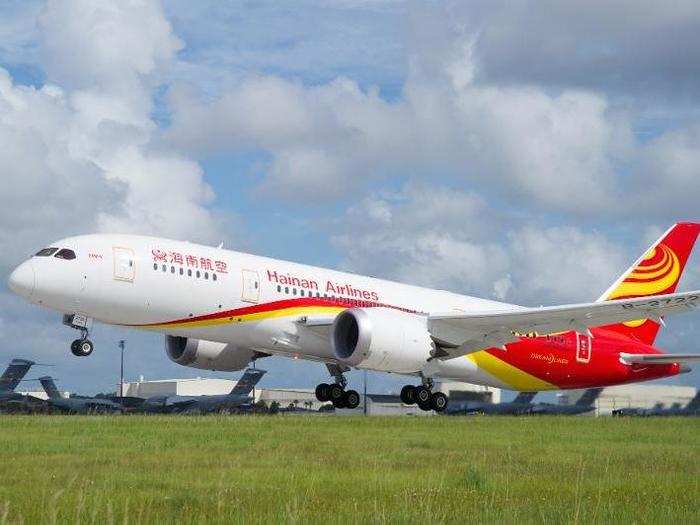 8. Hainan Airlines