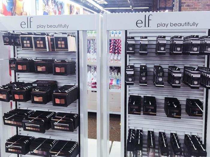 ... and an e.l.f makeup display. While everything was inexpensive, there just wasn