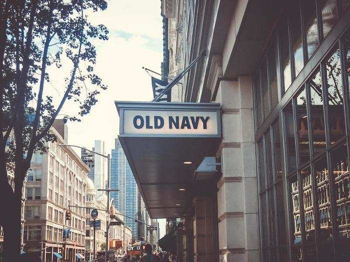 The second store I visited was Old Navy in the Flatiron District.