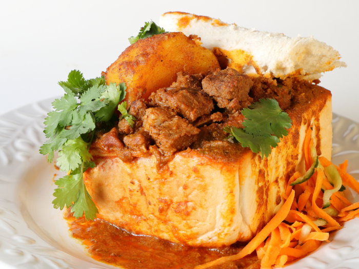 Bunny chow from South Africa doesn