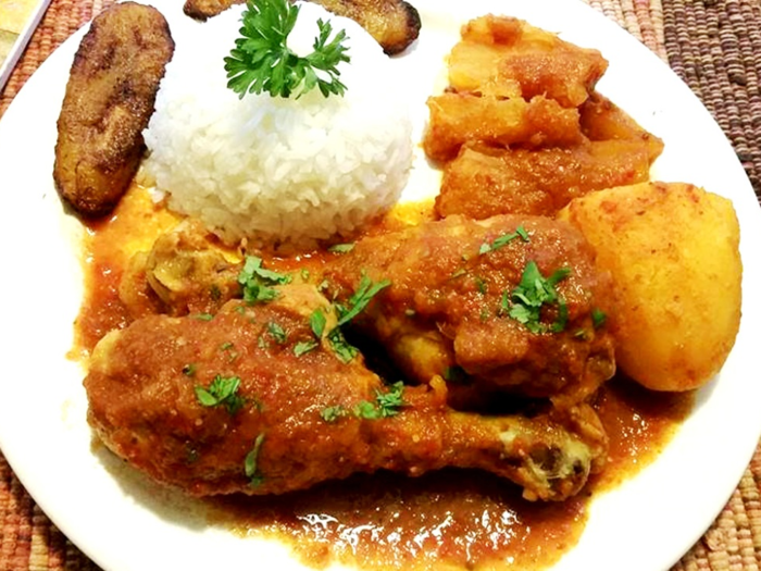 Susado de pollo is a staple of Colombian cuisine.