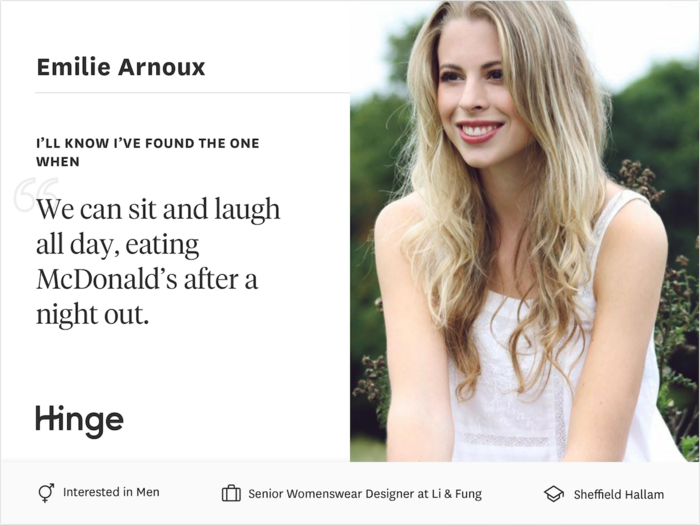 3. Emilie Arnoux, 27.