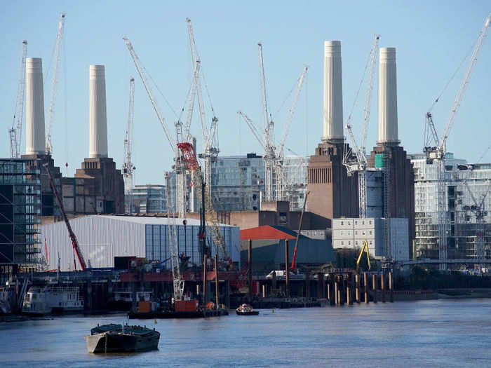 Across the pond, London is working on the $16.5 billion Battersea Power Station development, featuring luxury apartments, hotels, roof gardens, parks, and offices.