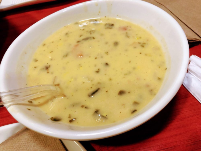 The summer corn chowder