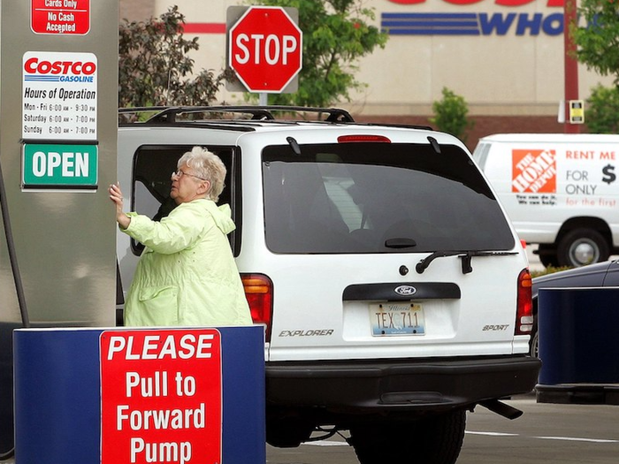 9. Fill your tank and your belly before you go home.