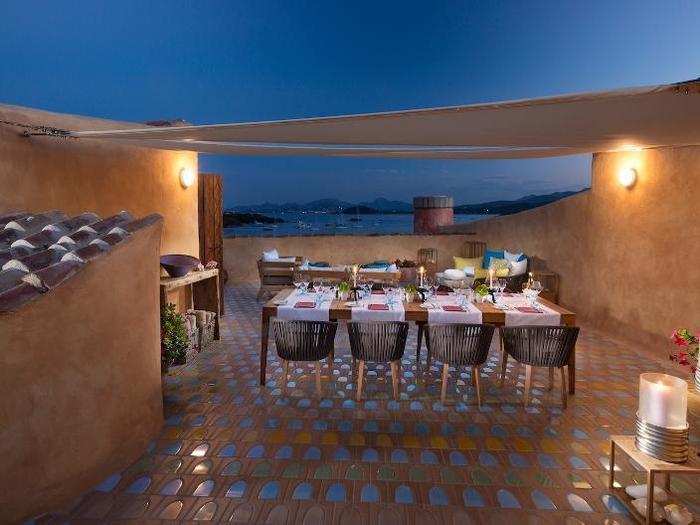 7. The Penthouse Suite, Hotel Cala di Volpe, Porte Cervo, Italy — $41,177