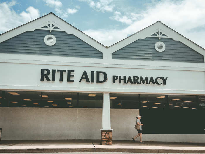 Just down the road from CVS was a Rite Aid Pharmacy.