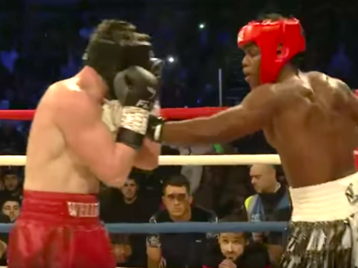 The YouTube boxing match involves two famous personalities fighting each other just like a real match. KSI fought Weller in London