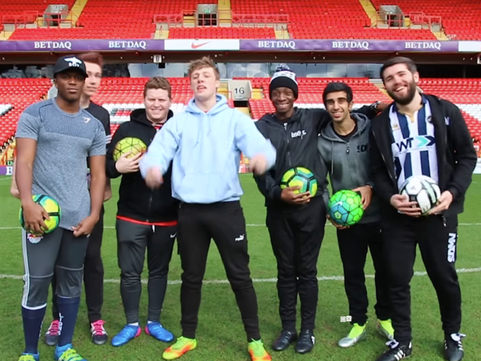 The Sidemen brand and channel mostly revolved around the YouTubers playing video games and charity football matches with each other.