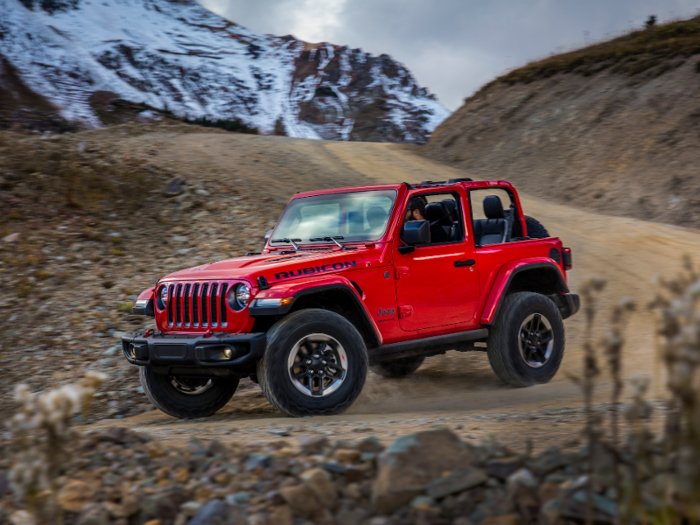 1. Jeep Wrangler