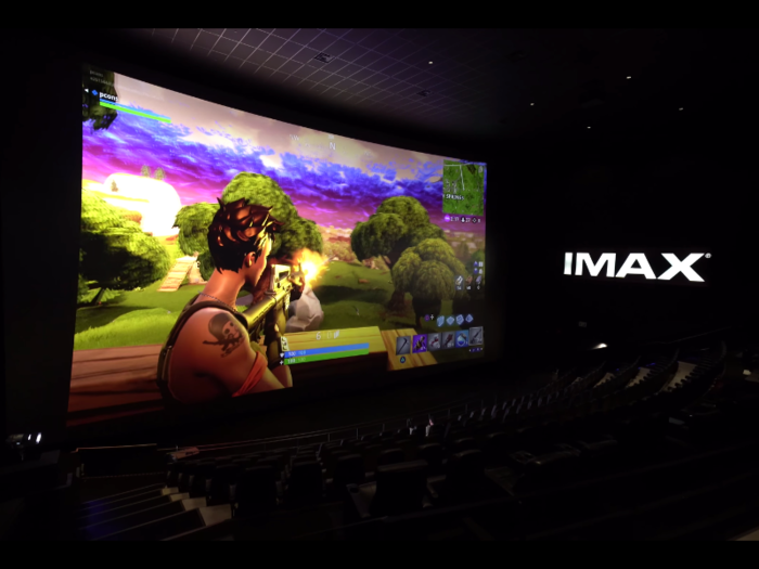 The IMAX theater at IMAX