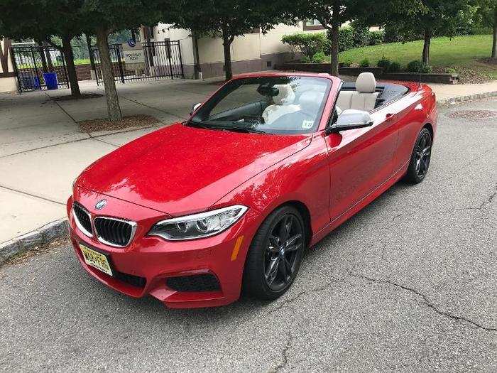 How about the tweener M-car — the M240i convertible?