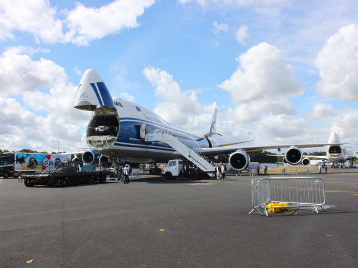 ...The Boeing 747-8F. Yes, that