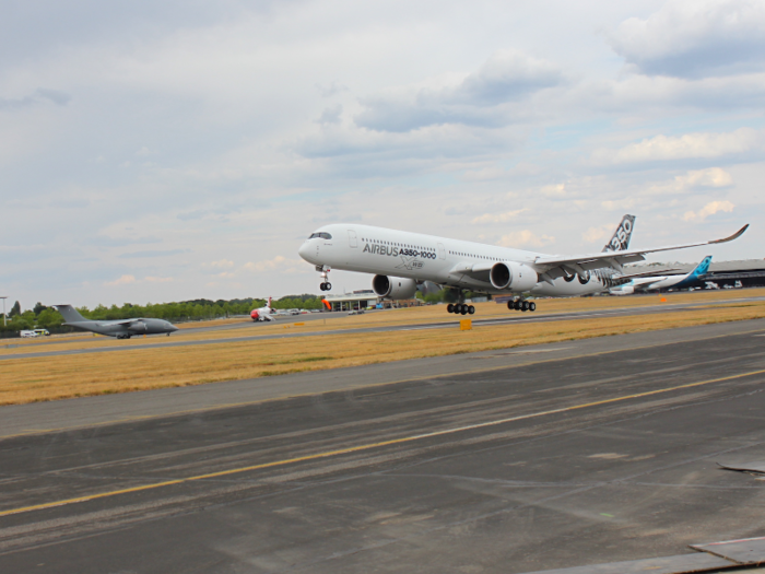 This Airbus A350-1000 prototype just completed its own demo flight.