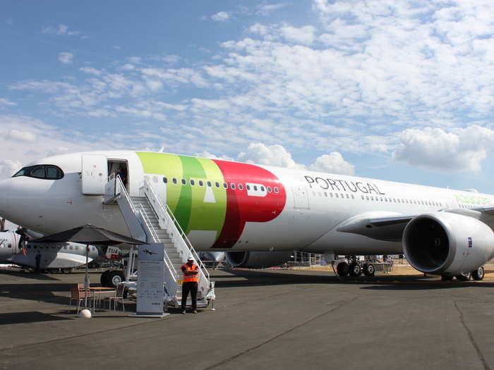 Airbus was out in force. Its display contingent included the new A330-900neo along with...