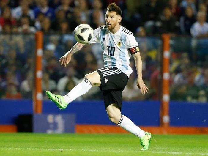 Lionel Messi — FC Barcelona and Argentina national team forward.