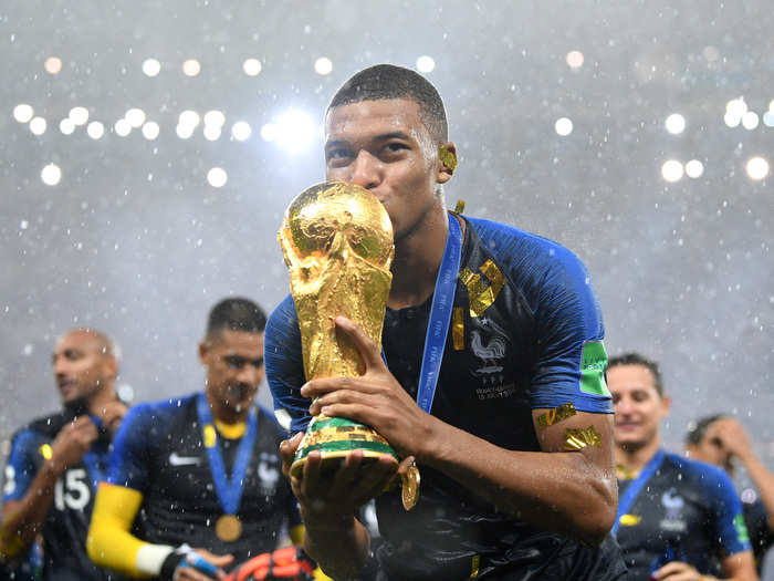 Kylian Mbappé — Paris Saint-Germain and France national team forward.