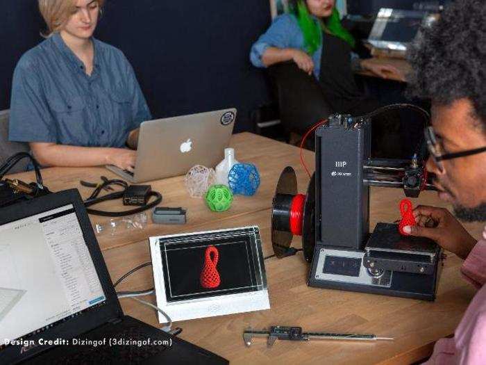 ... and 3D printing experts are among the first early adopters to try the technology out.