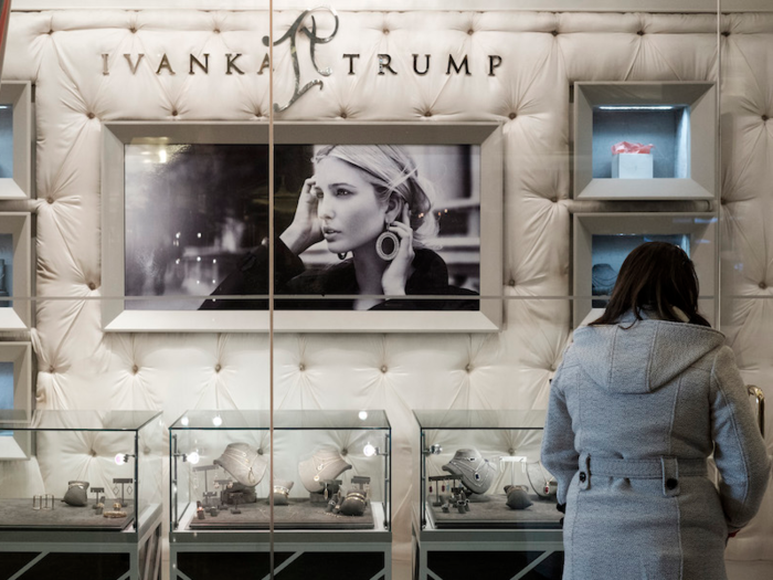 Around the same time that year, Trump moved from her glitzy boutique on the Upper East Side into a larger space in Soho, where she sold jewelry, handbags, shoes, and apparel in one place.