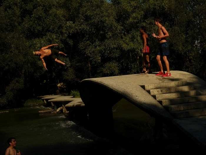 A popular tourist island in Spain experienced forest fires.