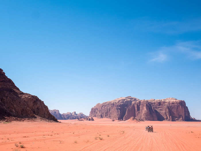 After running down the dune, it was time to drive back to camp. I could have sat in the back of that Jeep for hours with the wind rippling by, looking at the vastness of the landscape. But, let