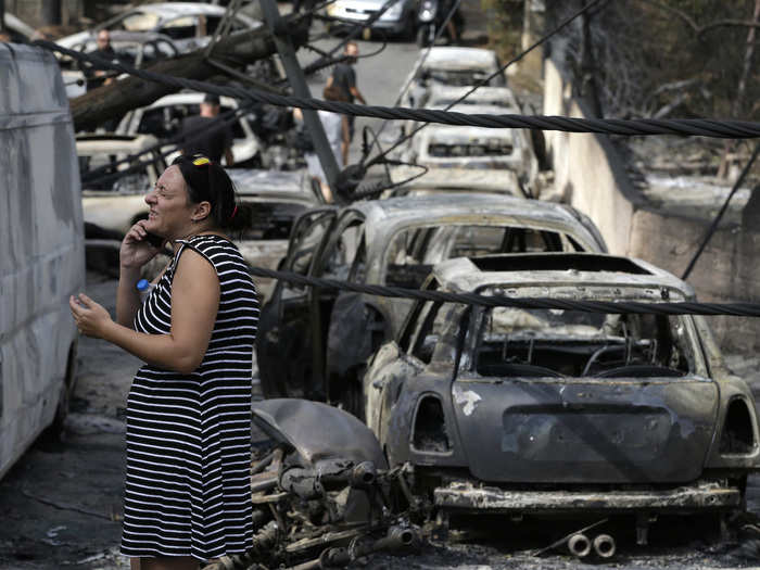 This is what Mati, the town that Gantona was escaping, looks like now: