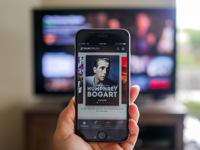 The FilmStruck app performed just as well as the Netflix app.
