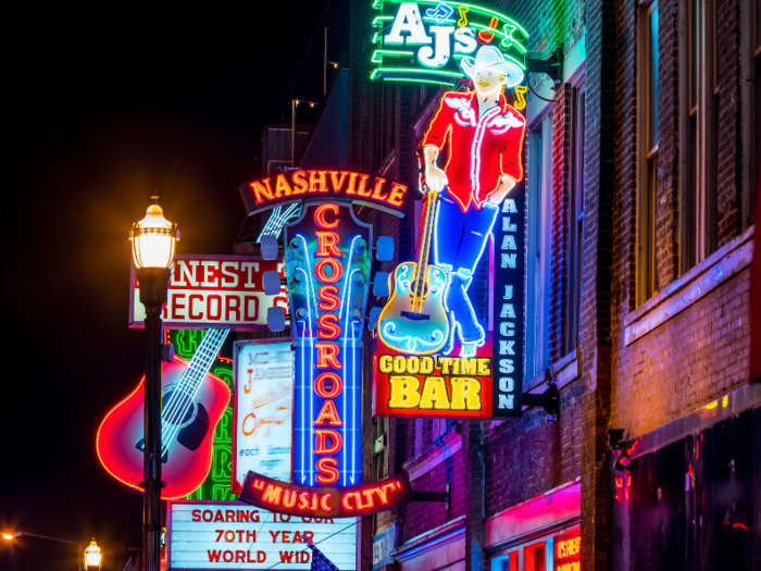 13. Nashville, Tennessee