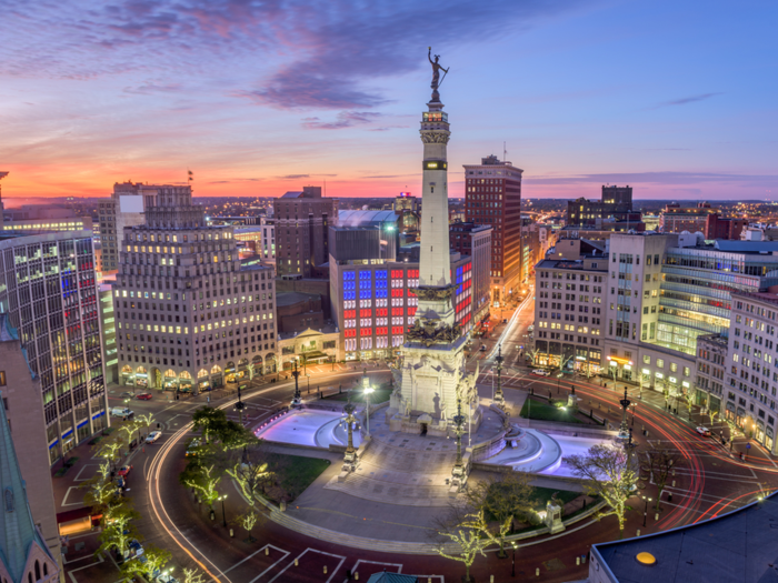 23. Indianapolis, Indiana