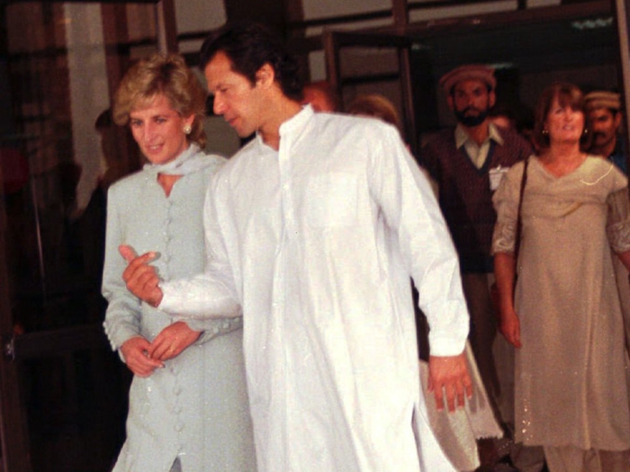 During this time Khan was also a philanthropist in Pakistan, setting up multiple hospitals, a technical college, and a foundation aimed at assisting the needy. In 1996, Princess Diana visited Pakistan to help him raise funds for a hospital.