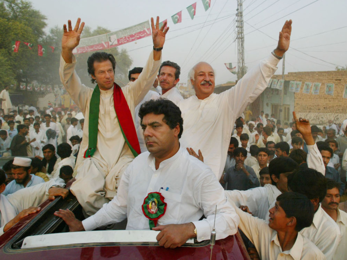 Khan ran for parliament in 1997 but didn