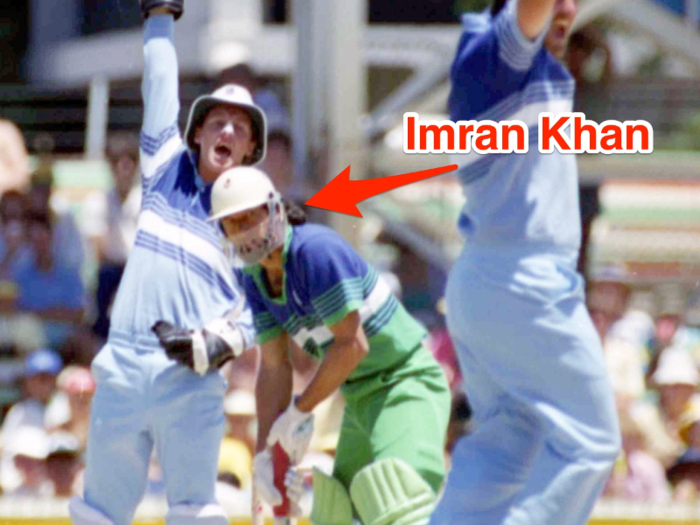 However, Khan was known less for his academics than his sportsmanship. He made his debut for Pakistan