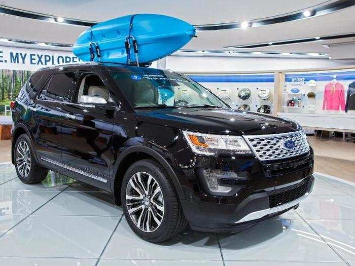 8. Ford Explorer (Chicago, IL)